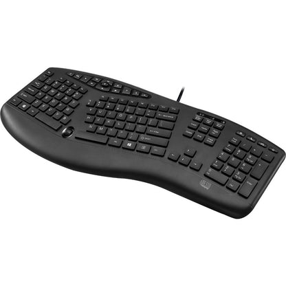 Left Image for Adesso TruForm Ergonomic Desktop Keyboard