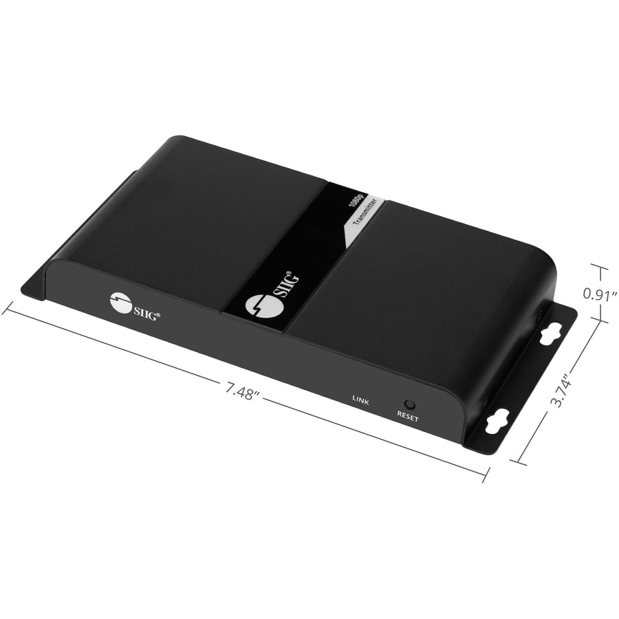 Alternate-Image2 Image for SIIG 4 Port HDMI Splitter over Cat6 Extender with IR - 40m