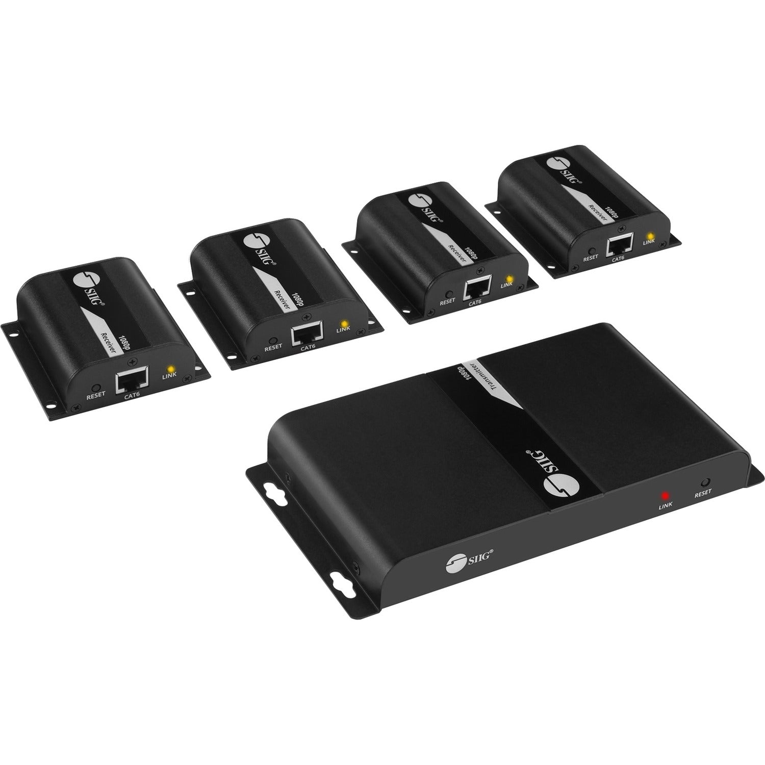 Main Image for SIIG 4 Port HDMI Splitter over Cat6 Extender with IR - 40m