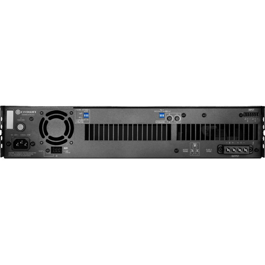 Rear Image for Crown DriveCore Install 2|600 Amplifier - 1200 W RMS - 2 Channel - Silver