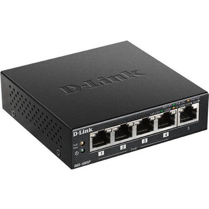 Main Image for D-Link 5-Port Desktop Gigabit PoE+ Switch