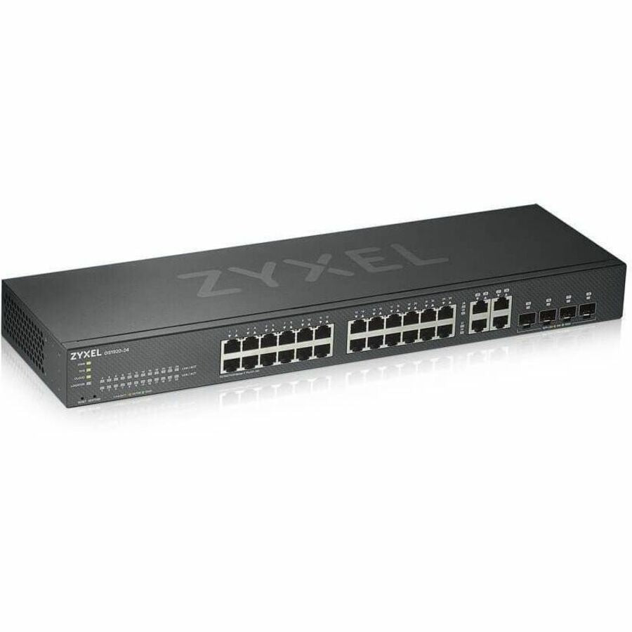 Main Image for ZYXEL GS1920-24v2 24-Port Gigabit Smart Nebula Cloud Managed Switch with 4 SFP Uplinks