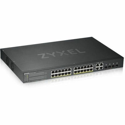 Main Image for ZYXEL GS1920-24HPv2 24-Port Gigabit Smart Nebula Cloud Managed PoE Switch | 24 PoE+ Ports at 375W with 4 SFP Uplinks | TAA Compliant