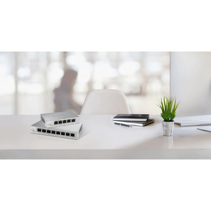 Alternate-Image8 Image for Zyxel 5-Port Gigabit Ethernet Web Managed Switch | VLAN Support | Sturdy Metal Case | Desktop or Wall-Mount | Fanless |Lifetime Warranty | QoS | Ethernet Splitter | GS1200-5