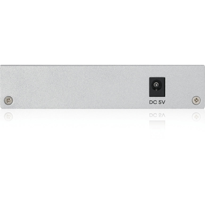 Alternate-Image3 Image for Zyxel 5-Port Gigabit Ethernet Web Managed Switch | VLAN Support | Sturdy Metal Case | Desktop or Wall-Mount | Fanless |Lifetime Warranty | QoS | Ethernet Splitter | GS1200-5