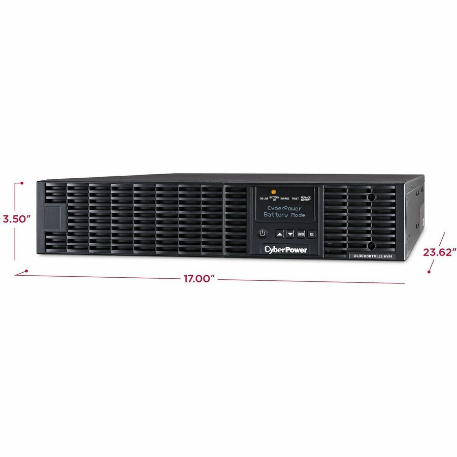 Alternate-Image1 Image for CyberPower OL3000RTXL2UHVN Smart App Online UPS Systems