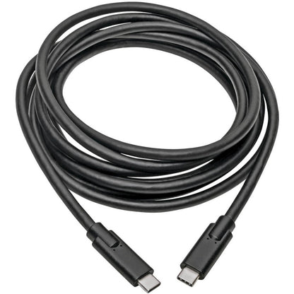 Alternate-Image1 Image for Eaton Tripp Lite Series USB-C Cable (M/M) - USB 3.2, Gen 1 (5 Gbps), Thunderbolt 3 Compatible, 10 ft. (3.05 m)