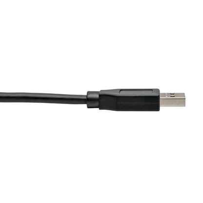 Alternate-Image4 Image for Eaton Tripp Lite Series USB-C to USB-A Cable (M/M), Right-Angle C, USB 3.2 Gen 1 (5 Gbps), Thunderbolt 3 Compatible, 3 ft. (0.91 m)