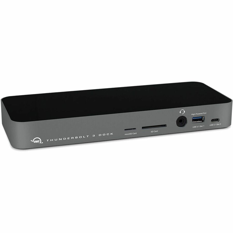Alternate-Image1 Image for OWC 14-Port Thunderbolt Dock for Mac/PC with 85W Power - Thunderbolt 3 - Ethernet - Reader - USB - Audio