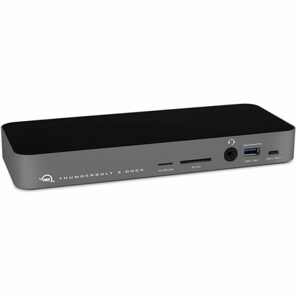 Alternate-Image1 Image for OWC 14-Port Thunderbolt Dock for Mac/PC with 85W Power - Thunderbolt 3 - Ethernet - Reader - USB - Audio