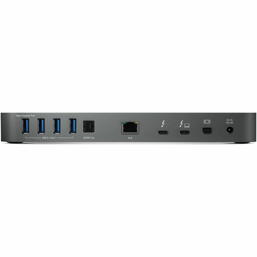 Alternate-Image3 Image for OWC 14-Port Thunderbolt Dock for Mac/PC with 85W Power - Thunderbolt 3 - Ethernet - Reader - USB - Audio