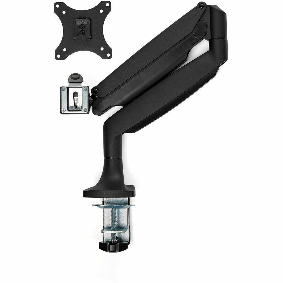 Alternate-Image5 Image for StarTech.com Desk Mount Monitor Arm, Heavy Duty Ergonomic VESA Monitor Arm Single 34" (19.8lb/9kg) Display, Articulating, C-Clamp/Grommet