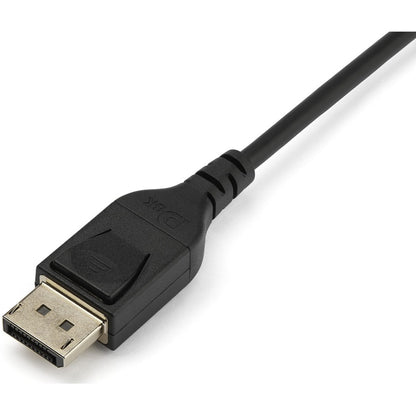Alternate-Image1 Image for StarTech.com 1 m VESA Certified DisplayPort 1.4 Cable - 8K 60Hz HBR3 HDR - 3 ft Super UHD 4K 120Hz - DP to DP Slim Video Monitor Cord M/M
