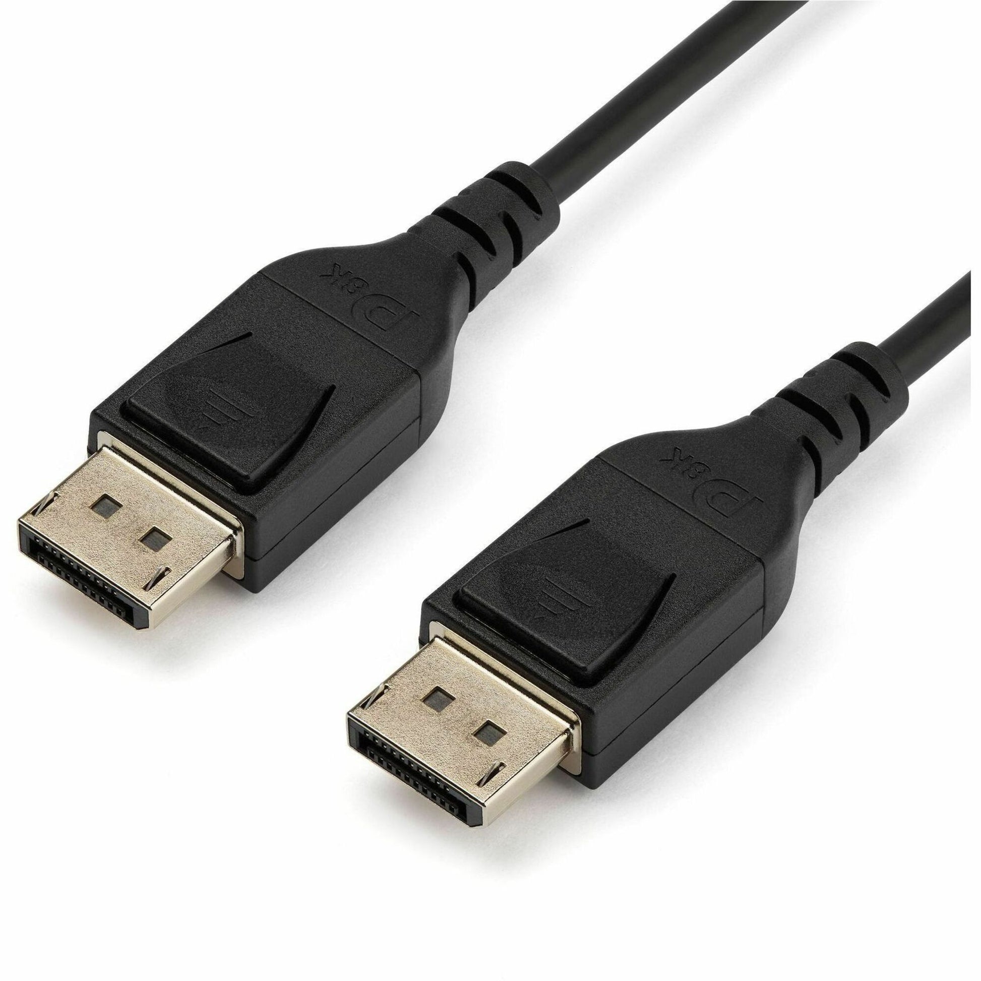 Main Image for StarTech.com 2 m VESA Certified DisplayPort 1.4 Cable - 8K 60Hz HBR3 HDR - 6 ft Super UHD 4K 120Hz - DP to DP Slim Video Monitor Cord M/M