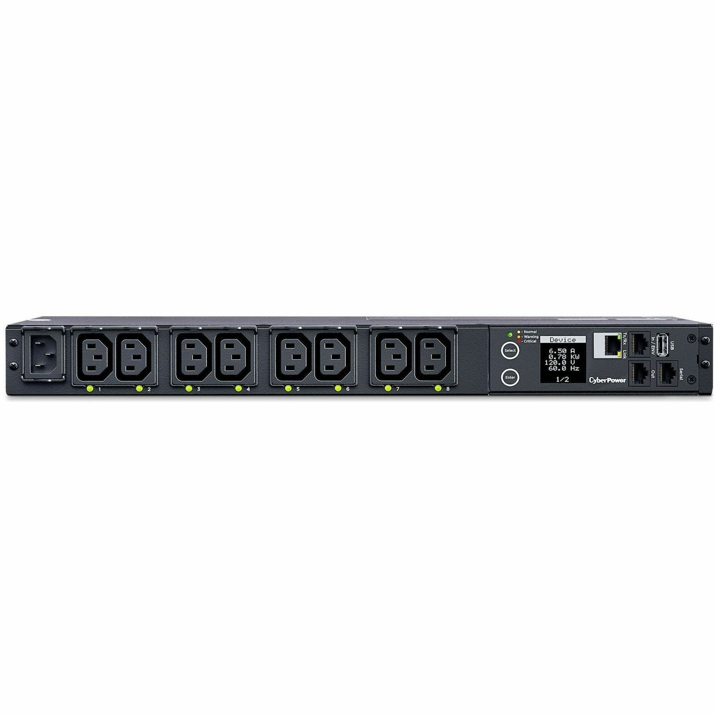 Main Image for CyberPower PDU41004 Single Phase 100 - 240 VAC 15A Switched PDU
