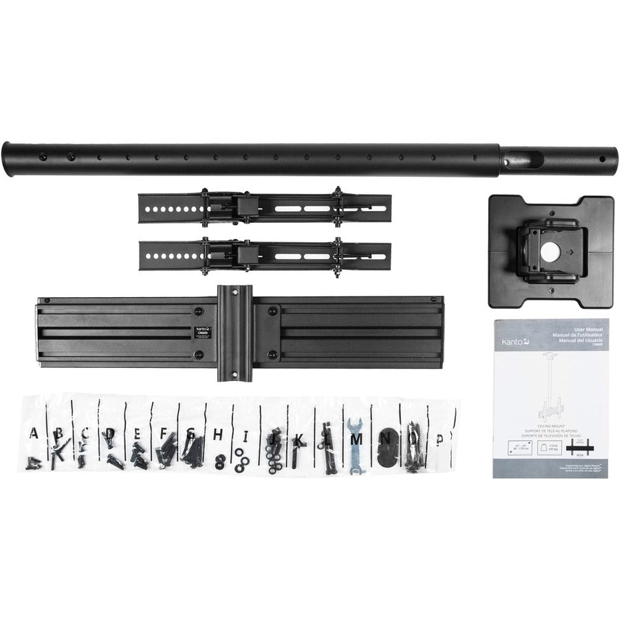 Alternate-Image3 Image for Kanto CM600 Ceiling Mount for Flat Panel Display - Black