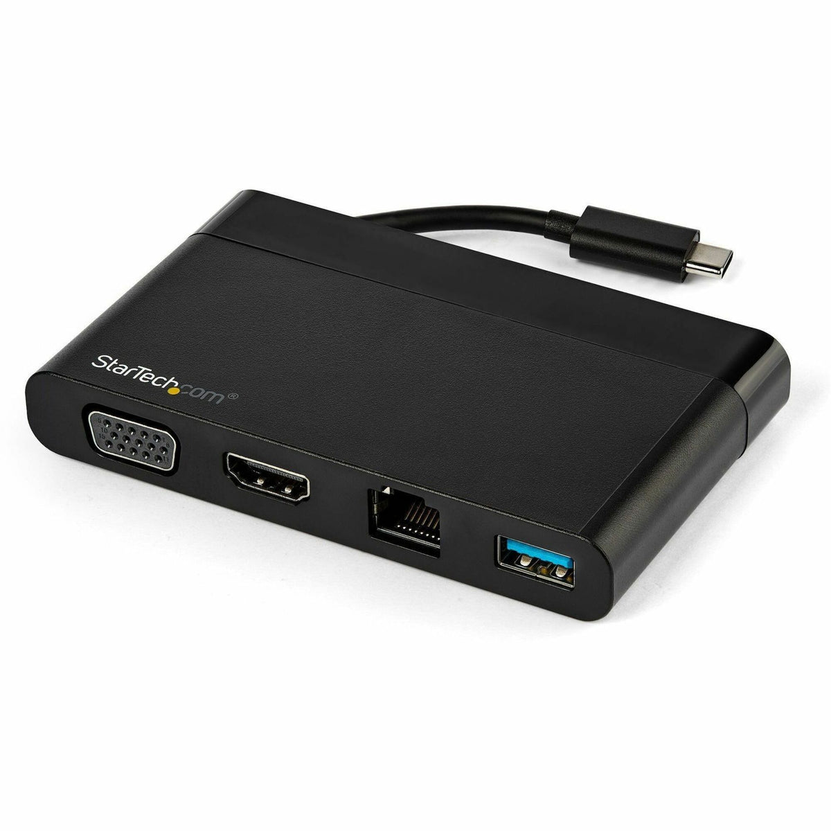 Main Image for StarTech USB C Multiport Adapter with HDMI, VGA, Gb Ethernet & USB - USB C to 4K HDMI or 1080p VGA Adapter Mini Dock Hub - Travel Dock