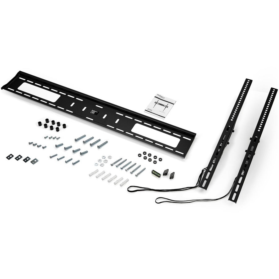 Alternate-Image1 Image for StarTech.com TV Wall Mount for 60-100 inch VESA Displays (165lb) - Heavy Duty Tilting Universal TV Mounting Bracket for Large Flat Screens