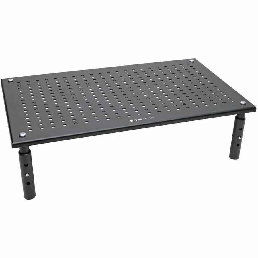 Alternate-Image2 Image for Eaton Tripp Lite Series Monitor Riser for Desk, 18 x 11 in. - Height Adjustable, Metal, Black