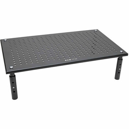 Alternate-Image2 Image for Eaton Tripp Lite Series Monitor Riser for Desk, 18 x 11 in. - Height Adjustable, Metal, Black