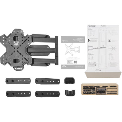 Alternate-Image2 Image for Kanto PS400 Wall Mount for Flat Panel Display - Black