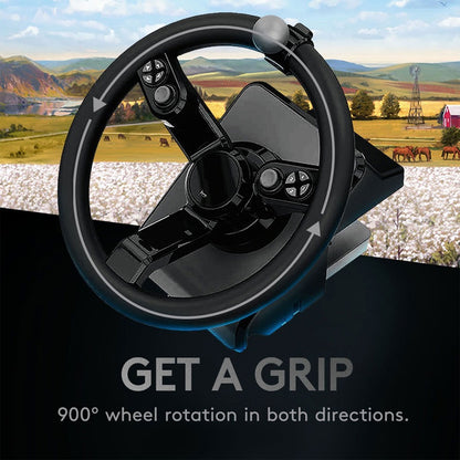 Alternate-Image5 Image for Logitech G Heavy Equipment Bundle Simulation Wheel, Pedals and Side Panel Control Deck