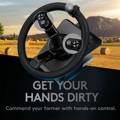 Alternate-Image4 Image for Logitech G Heavy Equipment Bundle Simulation Wheel, Pedals and Side Panel Control Deck