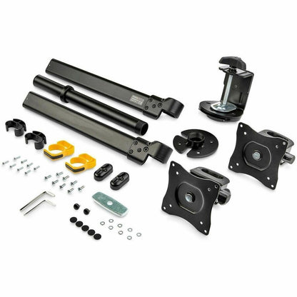 Alternate-Image5 Image for StarTech.com Desk-Mount Dual-Monitor Arm, For up to 27"(17.6lb/8kg) Monitors, Low Profile Design, Clamp/Grommet Mount, Dual Monitor Mount
