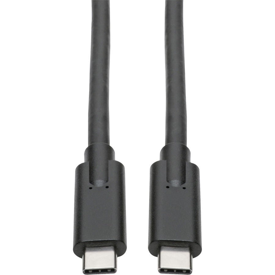 Zoom-Closeup Image for Eaton Tripp Lite Series USB-C Cable (M/M) - USB 3.2, Gen 1 (5 Gbps), 5A Rating, Thunderbolt 3 Compatible, 6 ft. (1.83 m)