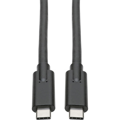 Zoom-Closeup Image for Eaton Tripp Lite Series USB-C Cable (M/M) - USB 3.2, Gen 1 (5 Gbps), 5A Rating, Thunderbolt 3 Compatible, 6 ft. (1.83 m)