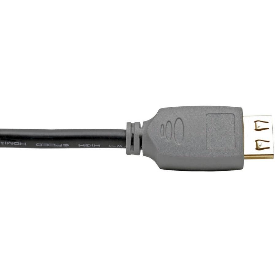 Alternate-Image3 Image for Eaton Tripp Lite Series 4K HDMI Cable (M/M) - 4K 60 Hz, HDR, 4:4:4, Gripping Connectors, Black, 15 ft.