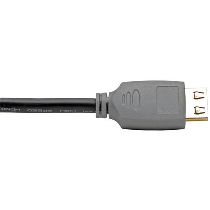 Alternate-Image3 Image for Eaton Tripp Lite Series 4K HDMI Cable (M/M) - 4K 60 Hz, 4:4:4, Gripping Connectors, Black, 3 ft.