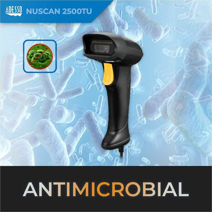 Alternate-Image9 Image for Adesso NuScan 2500TU Spill Resistant Antimicrobial 2D Barcode Scanner