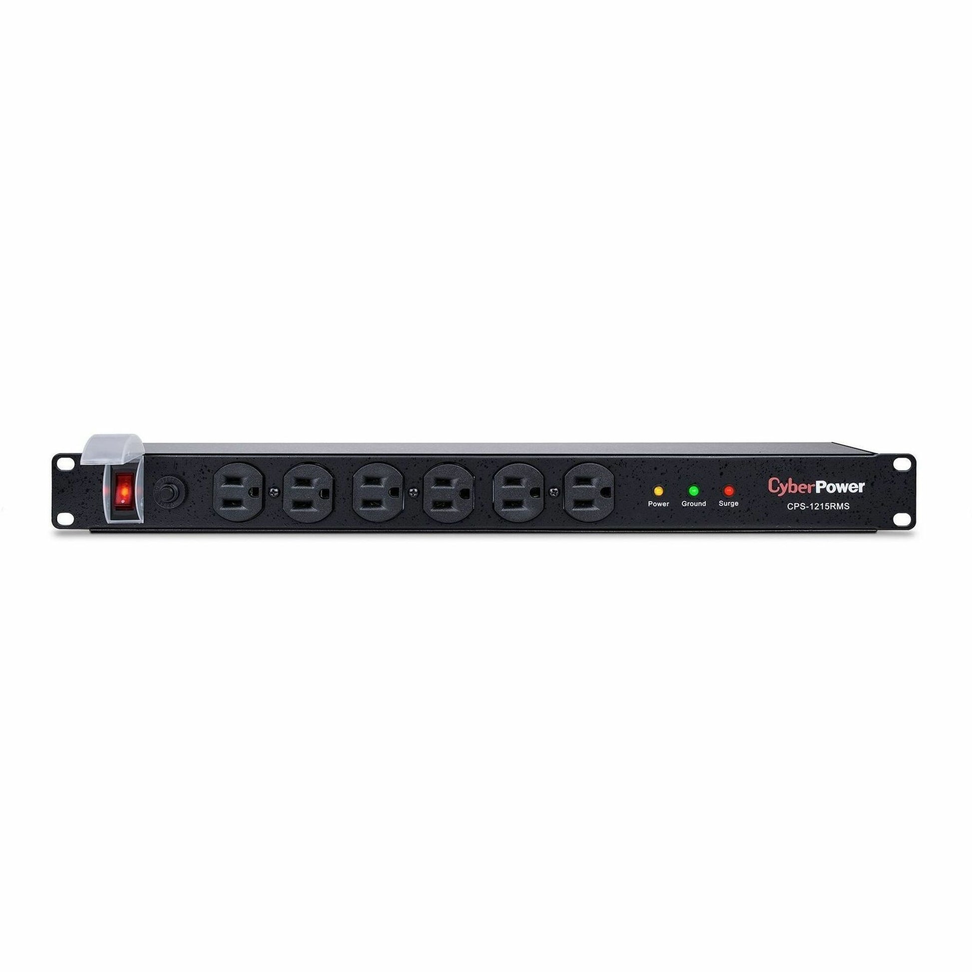 Main Image for CyberPower CPS1215RMS Rackbar 12 - Outlet Surge Protector with 1800 J Surge Suppression