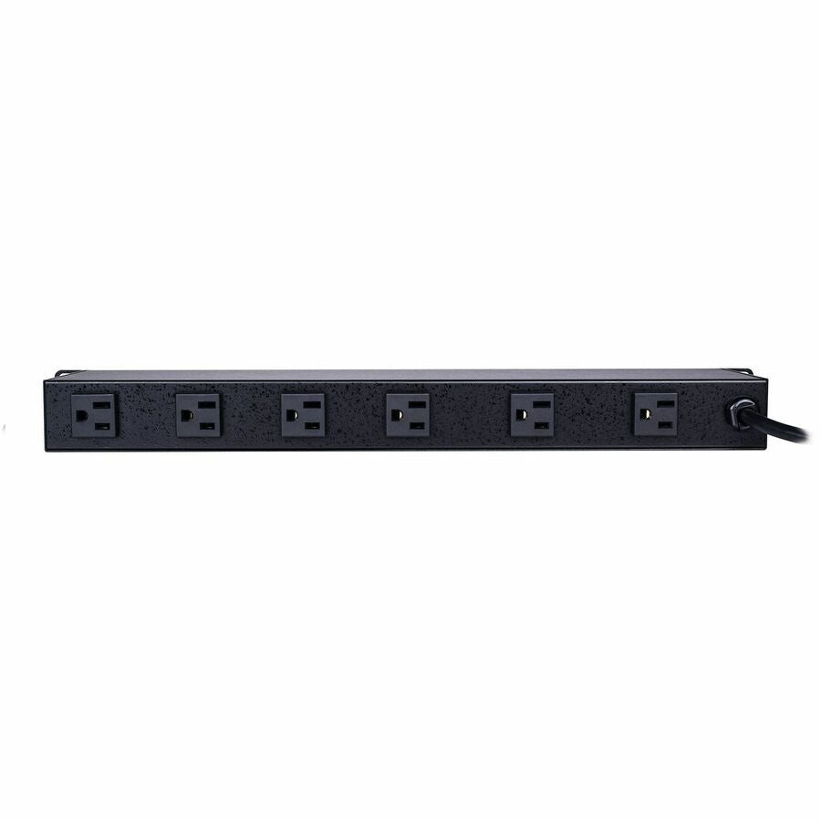 Alternate-Image1 Image for CyberPower CPS1215RMS Rackbar 12 - Outlet Surge Protector with 1800 J Surge Suppression