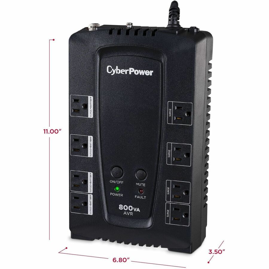 Alternate-Image2 Image for CyberPower CP800AVR AVR UPS Systems