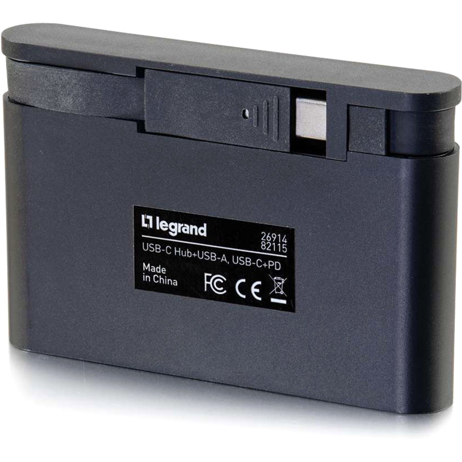 Alternate-Image4 Image for C2G USB C Hub - USB A x 2, USB C and Power Delivery