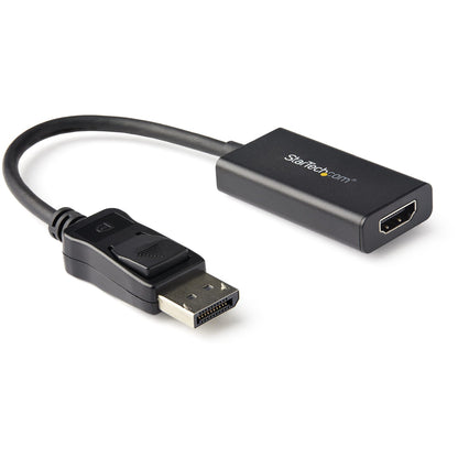 Main Image for StarTech.com DisplayPort to HDMI Adapter, 4K 60Hz HDR10 Active DisplayPort 1.4 to HDMI 2.0b Converter, Latching DP Connector, DP to HDMI