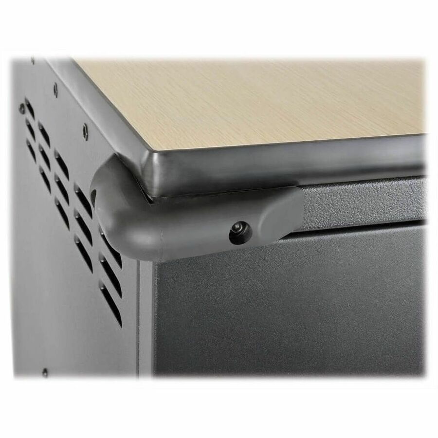 Alternate-Image9 Image for Eaton Tripp Lite Series 21-Device AC Charging Cart for Laptops and Chromebooks - 120V, NEMA 5-15P, 10 ft. (3.05 m) Cord, Black