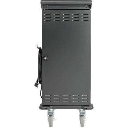 Rear Image for Eaton Tripp Lite Series 27-Device AC Charging Cart for Laptops and Chromebooks - 120V, NEMA 5-15P, 10 ft. (3.05 m) Cord, Black