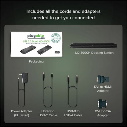 Alternate-Image6 Image for Plugable USB 3.0 Universal Laptop Docking Station for Windows and Mac