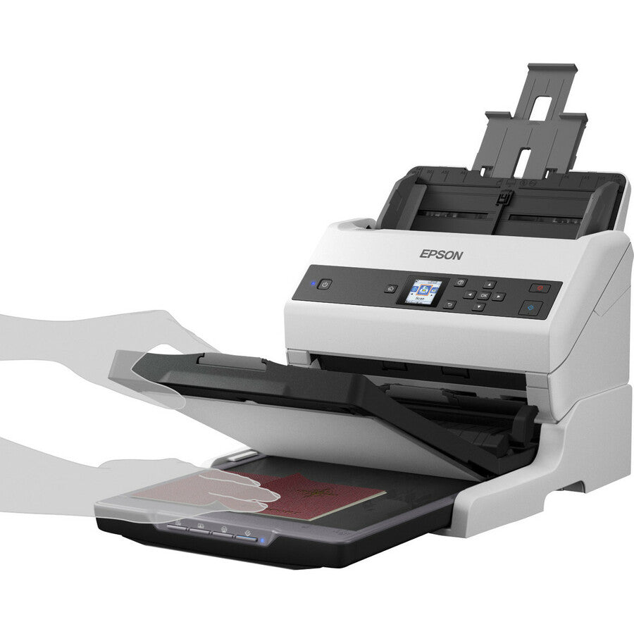 Alternate-Image2 Image for Epson WorkForce DS-970 Sheetfed Scanner - 600 dpi Optical