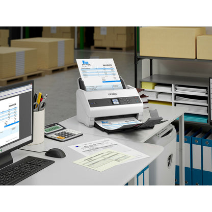 Life-Style Image for Epson WorkForce DS-970 Sheetfed Scanner - 600 dpi Optical