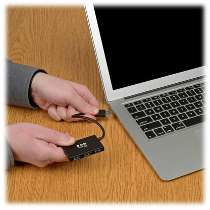 Alternate-Image6 Image for Tripp Lite by Eaton 4-Port Slim Portable USB-A Hub - USB 3.x (5Gbps) Aluminum Housing