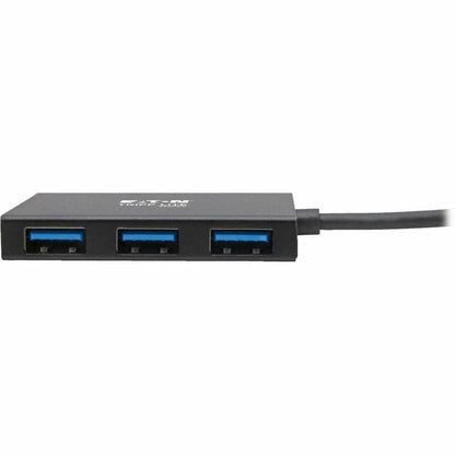 Alternate-Image2 Image for Tripp Lite by Eaton 4-Port Slim Portable USB-A Hub - USB 3.x (5Gbps) Aluminum Housing