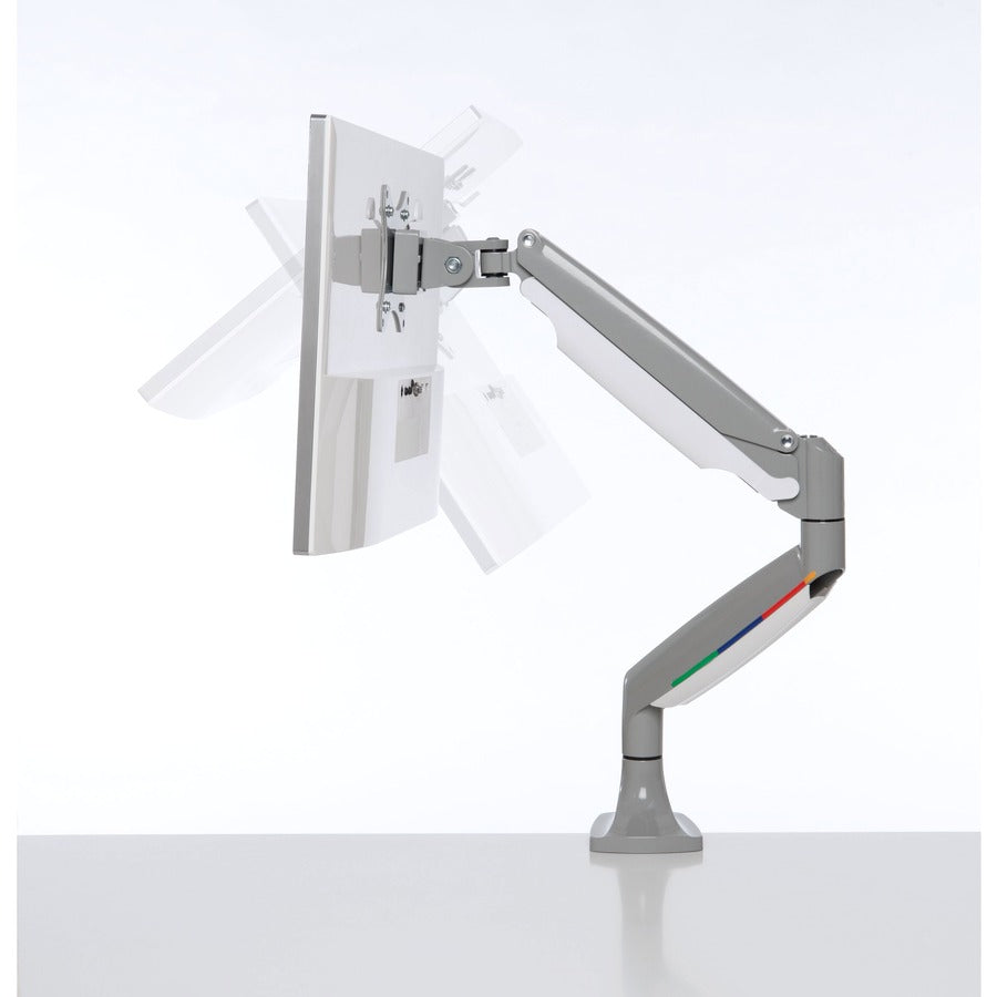 Alternate-Image7 Image for Kensington SmartFit Mounting Arm for Monitor - Silver Gray