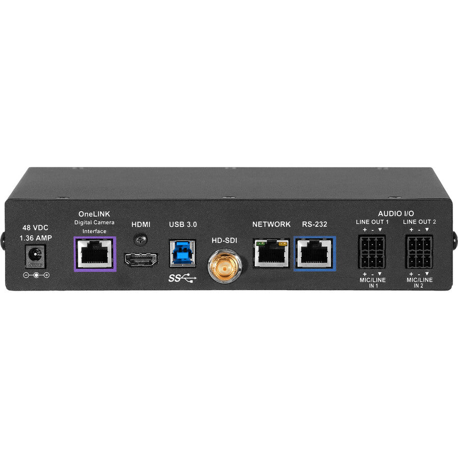 Alternate-Image1 Image for Vaddio RoboSHOT 12E HDBT OneLINK Bridge Video Conferencing System - PTZ Camera and Interface - White