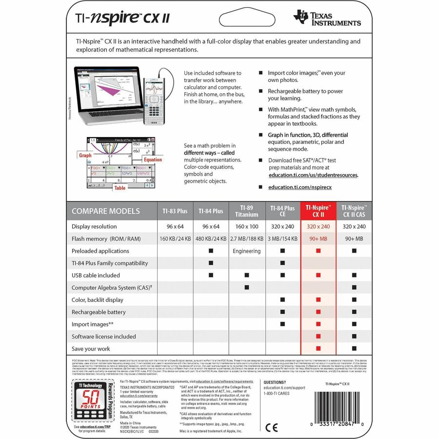 Alternate-Image5 Image for Texas Instruments TI-Nspire Graphing Calculator
