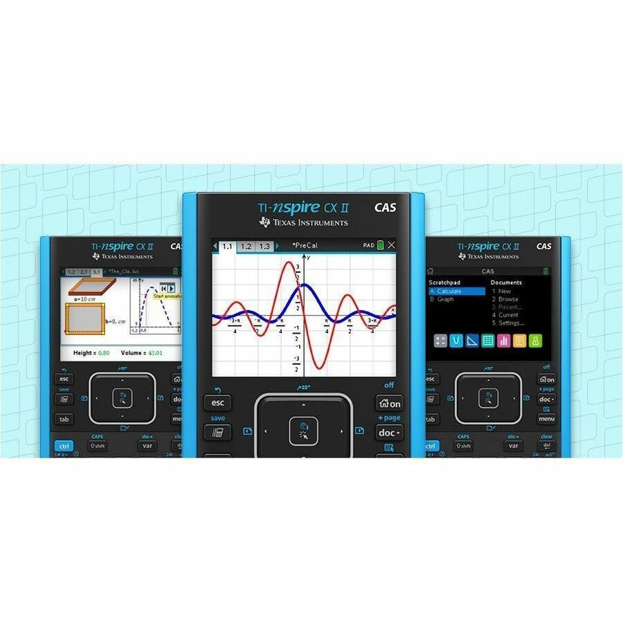 Alternate-Image1 Image for Texas Instruments TI-Nspire CX II CAS Graphing Calculator