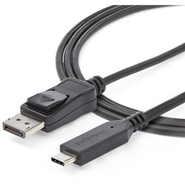 Top Image for StarTech.com 6ft/1.8m USB C to Displayport 1.4 Cable Adapter - 4K/5K/8K USB Type C to DP 1.4 Monitor Video Converter Cable - HDR/HBR3/DSC